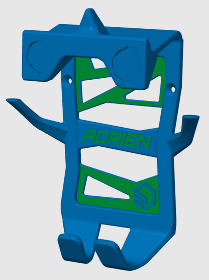 BikeStand PERSO - Support mural personnalisable pour équipement vélo