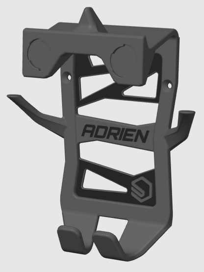 BikeStand PERSO - Support mural personnalisable pour équipement vélo