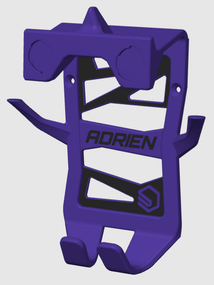 BikeStand PERSO - Support mural personnalisable pour équipement vélo