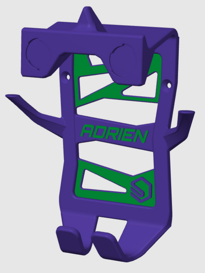 BikeStand PERSO - Support mural personnalisable pour équipement vélo