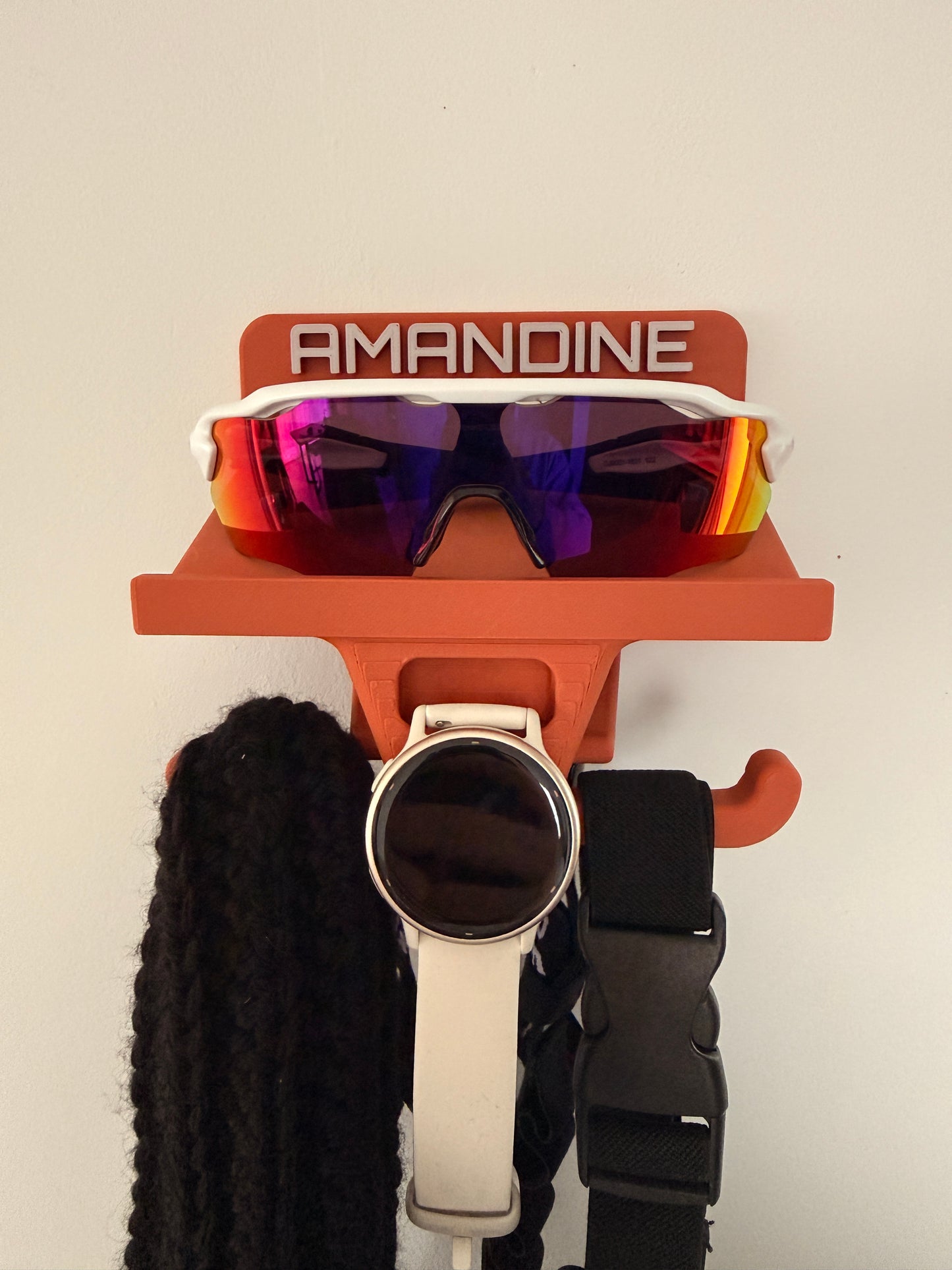 RunningStand PERSO - Support mural personnalisable pour équipement de running