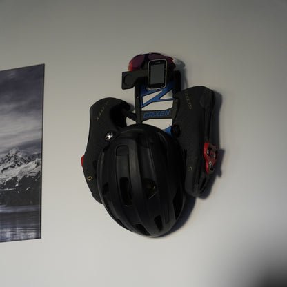 BikeStand PERSO - Support mural personnalisable pour équipement vélo